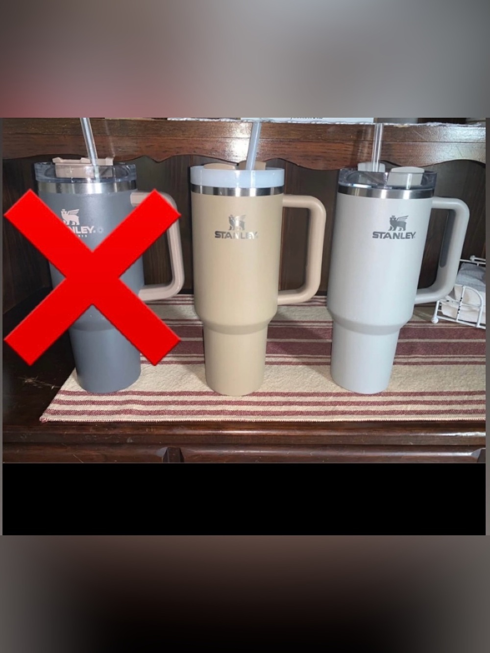 STANLEY LOT - 2 Classic color Stanley 40oz Tumblers